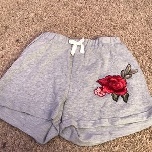 Gray shorts